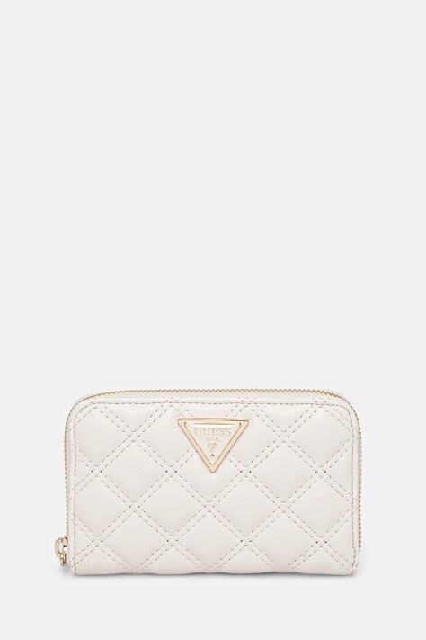 Πορτοφόλι Guess GIULLY χρώμα: άσπρο, SWQG87 48140