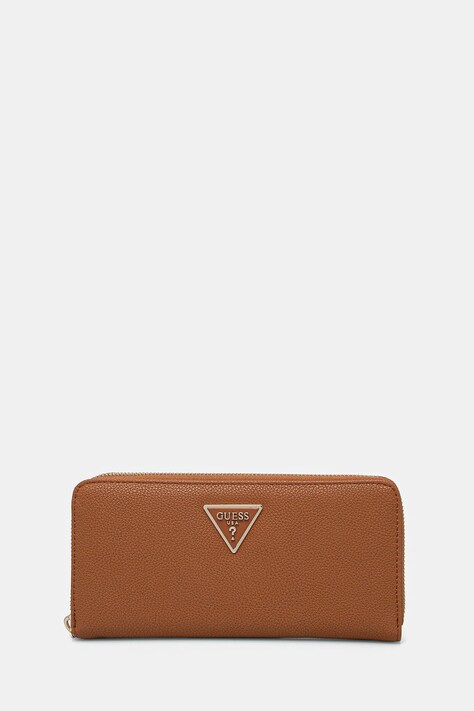 Гаманець Guess LAUREL жіночий колір коричневий SWBG85 00146