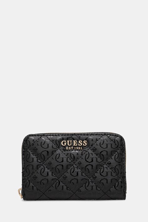 Гаманець Guess LAUREL жіночий колір чорний SWGG85 00140
