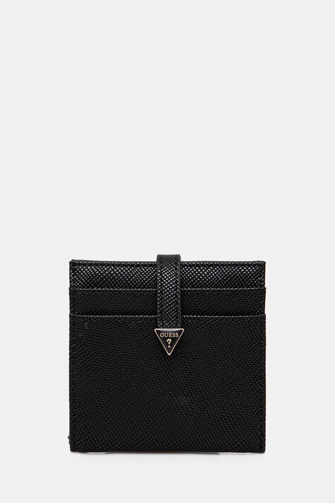 Peněženka Guess LAUREL černá barva, SWZG85 00152