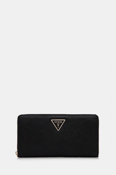 Peněženka Guess LAUREL černá barva, SWZG85 00163