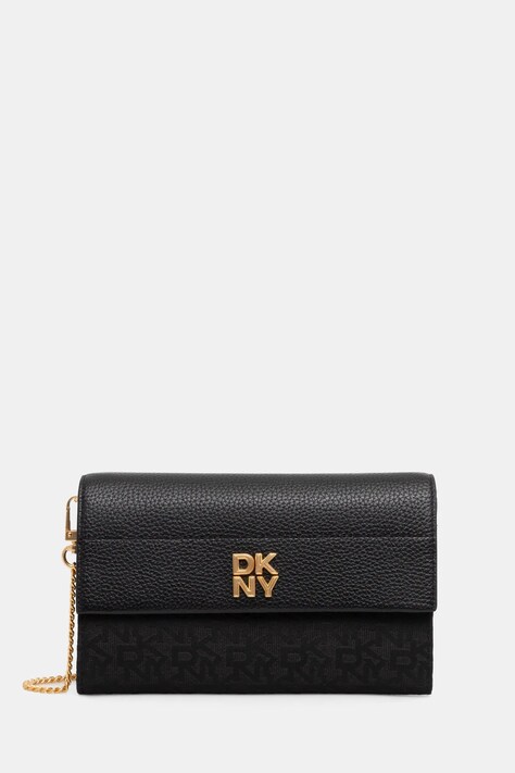Dkny portofel femei, culoarea negru, R445FI72