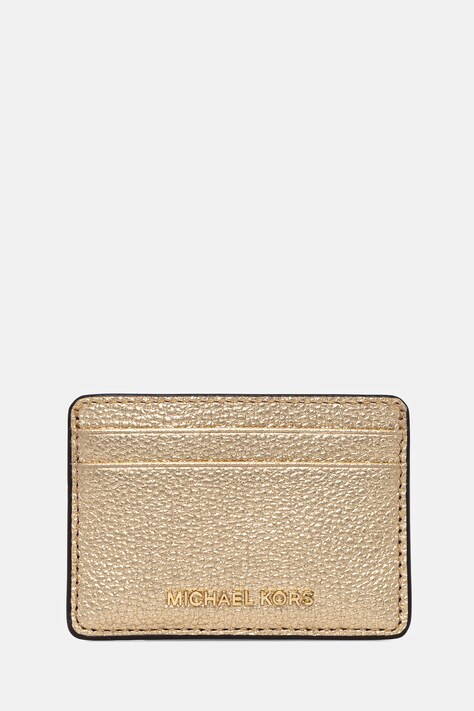 MICHAEL Michael Kors carcasa din piele culoarea auriu, 32H9TJ6D1L