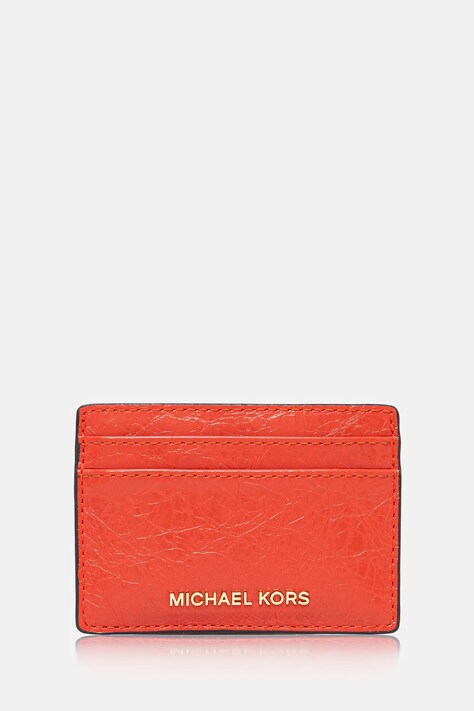 Шкіряний чохол для карти MICHAEL Michael Kors колір червоний 32R5GJ6D1L