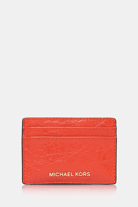 Кожаный чехол для карт MICHAEL Michael Kors цвет красный 32R5GJ6D1L