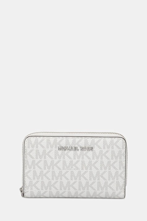 Denarnica MICHAEL Michael Kors ženska, bela barva, 32S2SJ6D0V