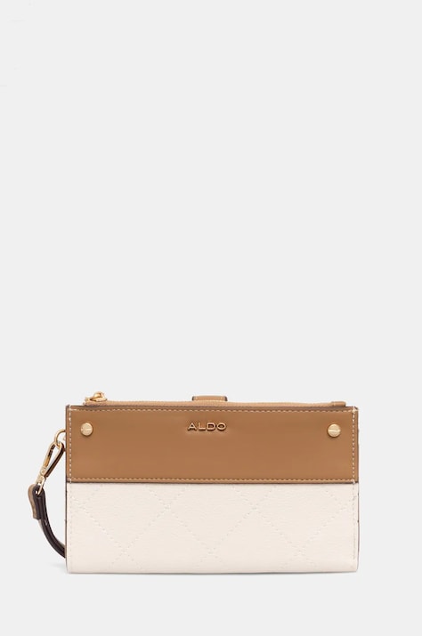 Aldo portfel RORBAG damski kolor zielony 13933896