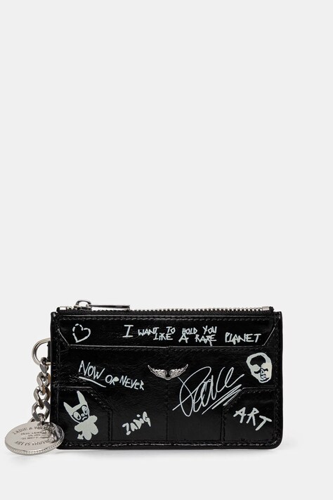 Гаманець ZADIG&VOLTAIRE жіночий колір чорний LWSG03654