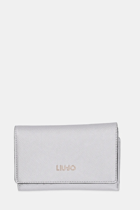 Peňaženka Liu Jo dámska, strieborná farba, AA5167 E0087