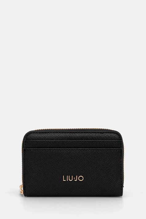 Peňaženka Liu Jo dámska, čierna farba, AA5170 E0087