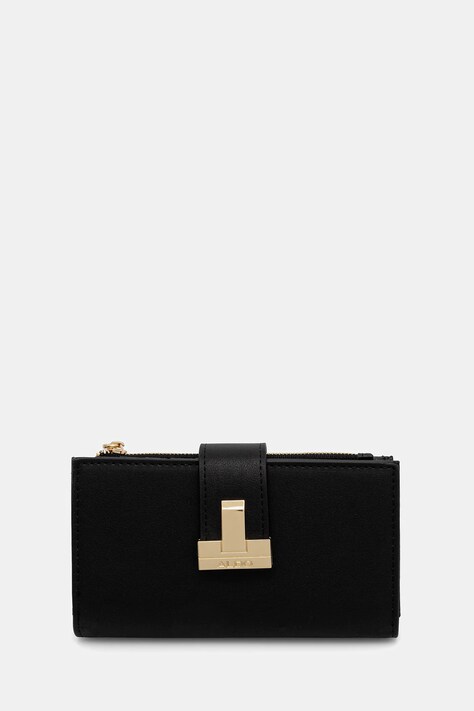 Peňaženka Aldo ORMESIDE dámska, čierna farba, 13989398