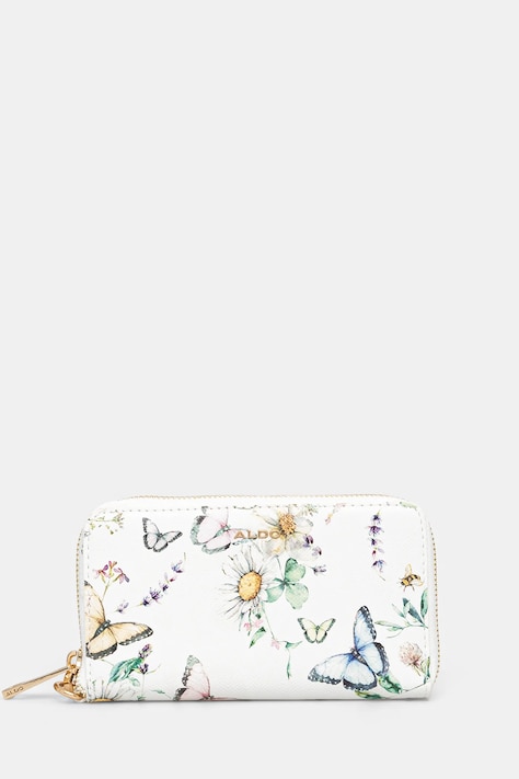 Aldo portofel MELISANDE femei, culoarea alb, 13989672