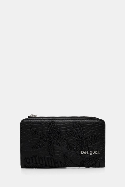Desigual portfel JOLIE EMMA 2.0 damski kolor czarny 25SAYP52