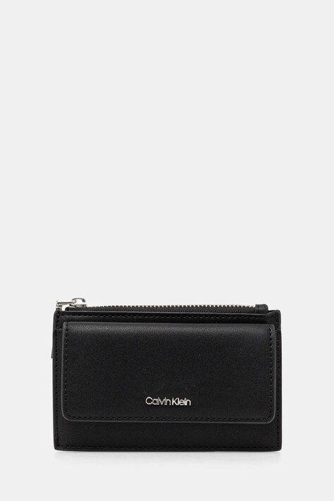 Calvin Klein portfel damski kolor czarny K60K612941
