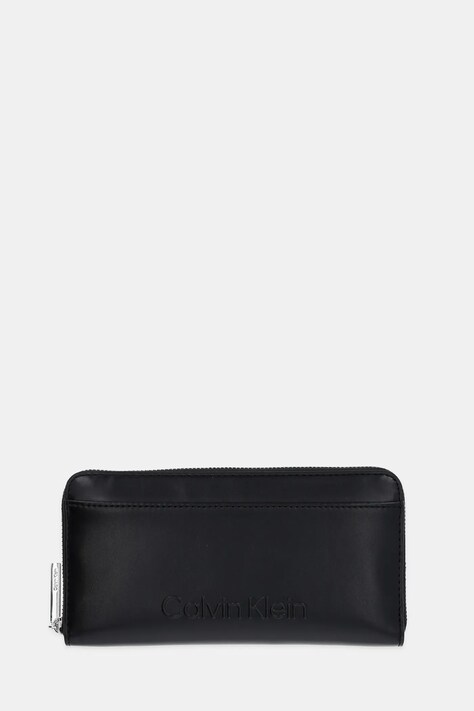 Calvin Klein portofel femei, culoarea negru, K60K612952