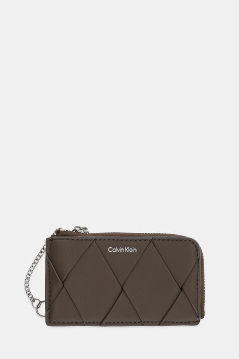 Calvin Klein portofel femei, culoarea maro, K60K612954