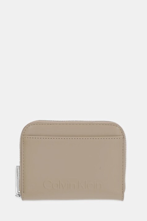Calvin Klein portofel femei, culoarea bej, K60K612965
