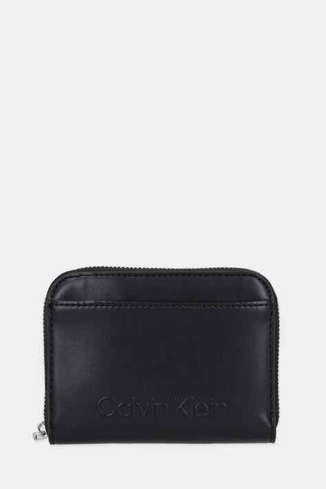 Calvin Klein portofel femei, culoarea negru, K60K612965