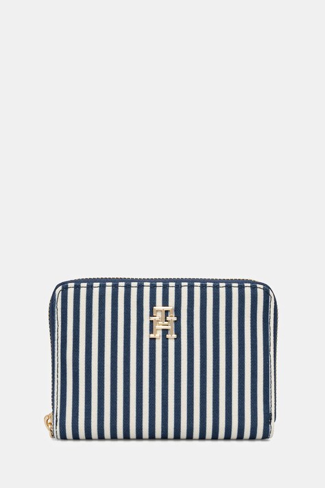 Tommy Hilfiger pénztárca sötétkék, női, AW0AW17270