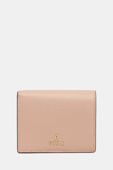 Furla portofel de piele femei, culoarea portocaliu, WP00304.ARE000.3790S1007