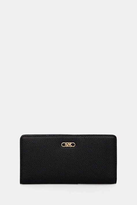 Kožni novčanik MICHAEL Michael Kors za žene, boja: crna, 32S5G8EF3L