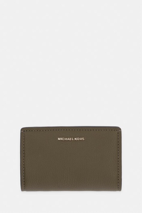 MICHAEL Michael Kors portfel damski skórzany brązowy 32S5GYTZ2L