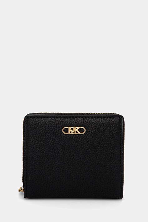 Kožená peněženka MICHAEL Michael Kors černá barva, 32S5G8ED1L