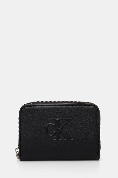 Calvin Klein Jeans portofel femei, culoarea negru, LV04K1004G