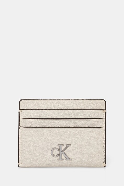 Calvin Klein Jeans kártyatartó bézs, LV04K1010G