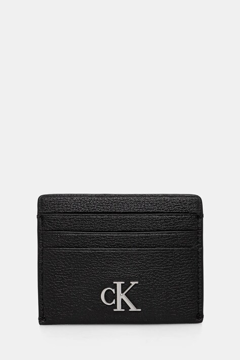Etui za kartice Calvin Klein Jeans boja: crna, LV04K1010G