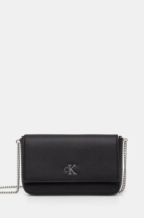 Calvin Klein Jeans geantă culoarea negru, LV04K1027G