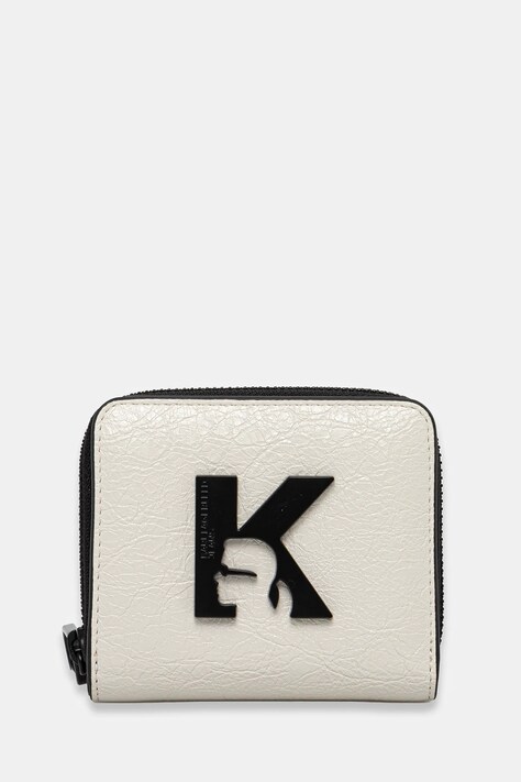 Peňaženka Karl Lagerfeld Jeans dámska, biela farba, A2W32039