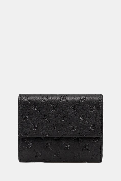 Joop! bőr pénztárca Leggero Stampa Simona fekete, női, 4140007508