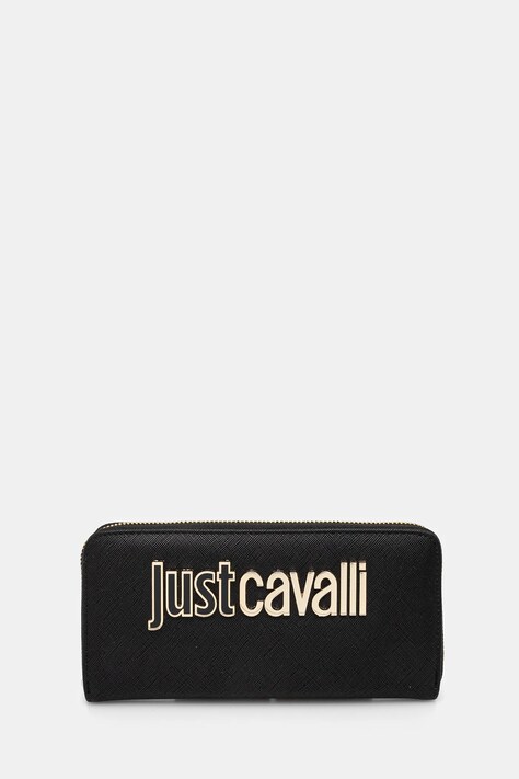Just Cavalli portfel damski kolor czarny 78RA5PB1 ZS766