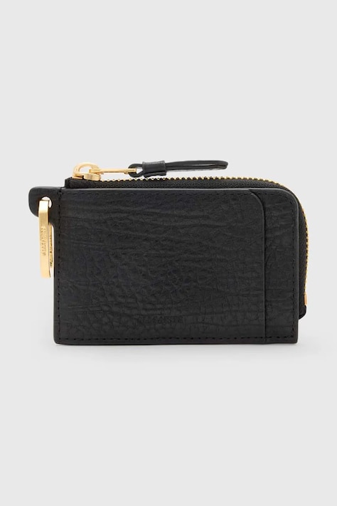 Кожаный кошелек AllSaints REMY женский цвет чёрный W260XC