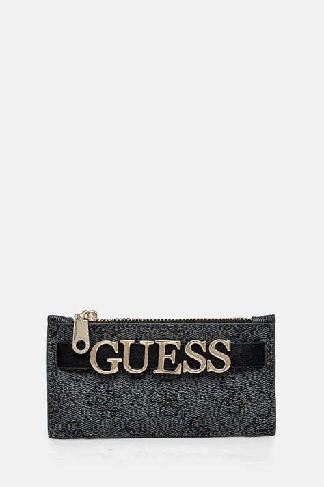 Pouzdro na karty Guess ZAMIRA šedá barva, RW1728 P5201