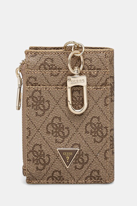Guess portofel ZAMIRA femei, culoarea maro, RW1753 P5101