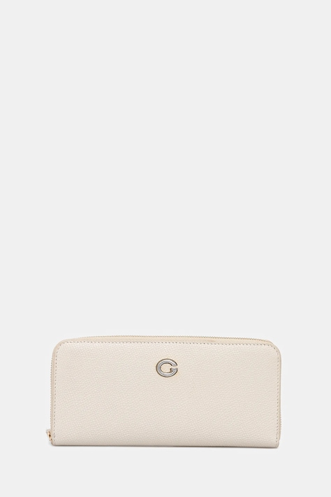 Guess portafoglio in pelle donna colore beige RW1760 P5201