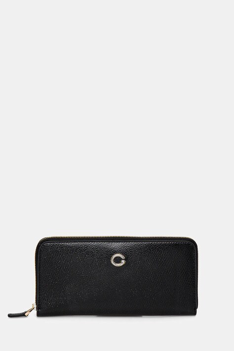 Kožená peněženka Guess černá barva, RW1760 P5201