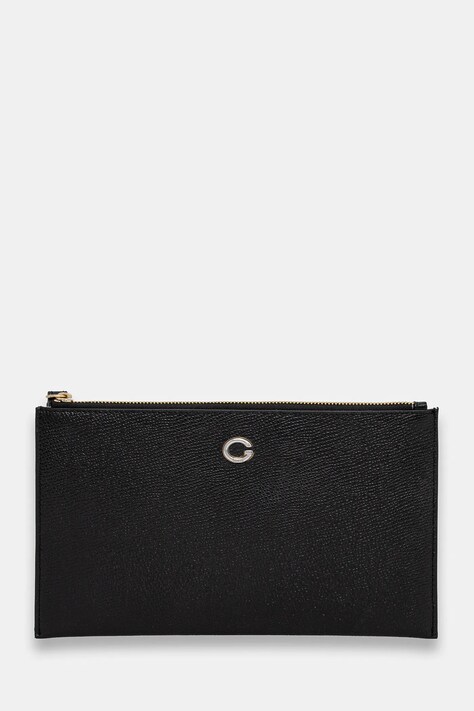 Kožená peněženka Guess černá barva, RW1763 P5201