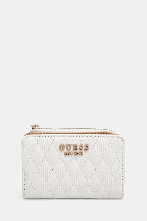 Peněženka Guess BETULA bílá barva, SWGG96 26156