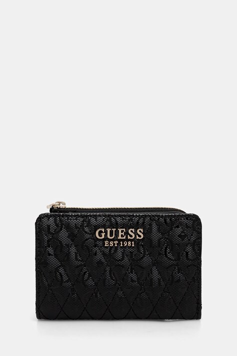 Peněženka Guess BETULA černá barva, SWGG96 26156