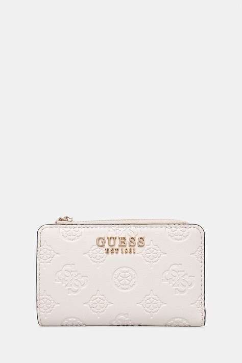 Πορτοφόλι Guess ZARELA χρώμα: μπεζ, SWPD96 30156