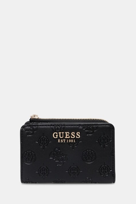 Guess portfel ZARELA damski kolor czarny SWPD96 30156