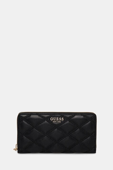 Peněženka Guess TAMSIN černá barva, SWQG96 32163