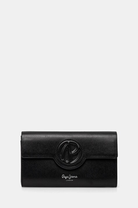 Pepe Jeans portofel LIMITED WALLET femei, culoarea negru, PL070273