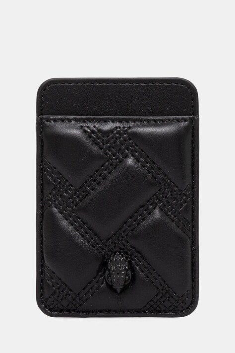 Pouzdro na karty Kurt Geiger London černá barva, 4417900979