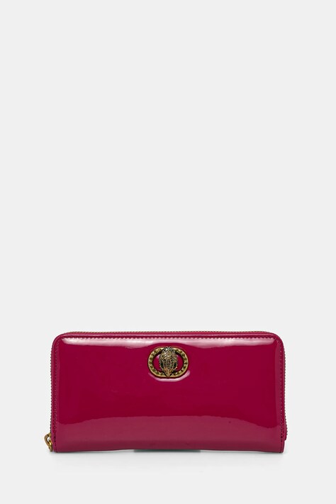 Kurt Geiger London portofel de piele CHELSEA femei, culoarea roz, 3599052309