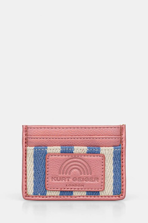 Pouzdro na karty Kurt Geiger London SOUTHBANK modrá barva, 2754589609
