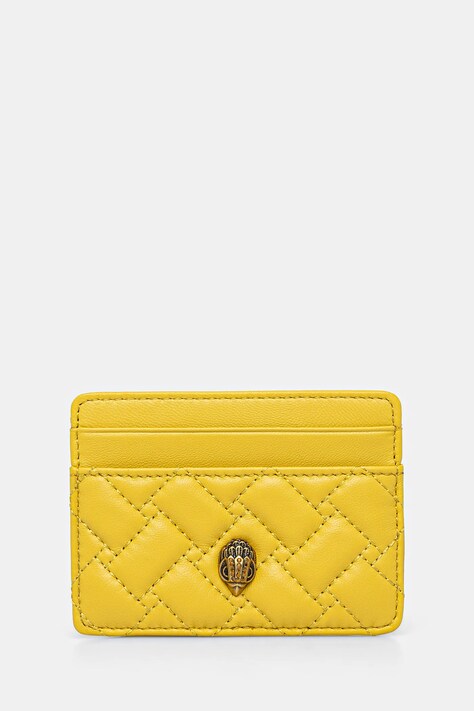Кожаный чехол на карты Kurt Geiger London KENSINGTON цвет жёлтый 1274693109